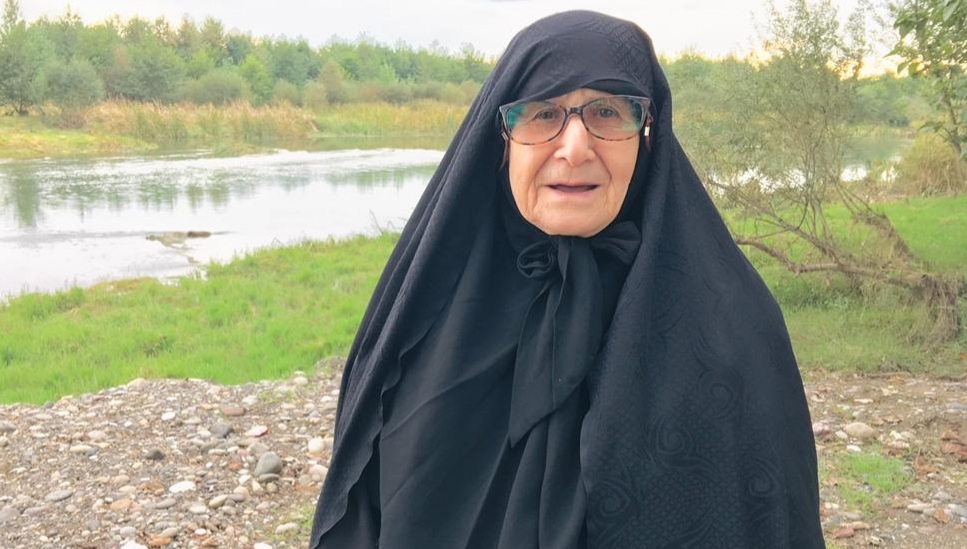 مادر شهید محمد تقی علومی به فرزند شهیدش پیوست