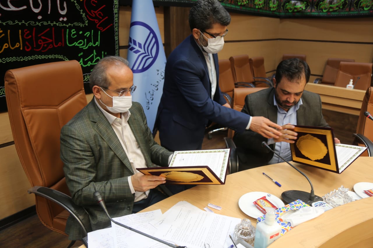 انعقاد تفاهم نامه خوب خانه مطبوعات و رسانه های گیلان با دانشگاه علوم پزشکی گیلان