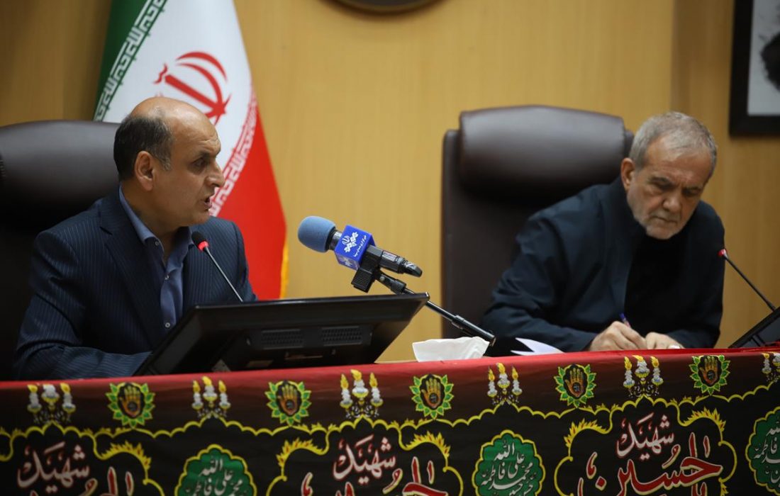 استاندار در شورای اداری گیلان با حضور رئیس جمهور؛حمله تروریستی اسرائیل آرامش مردم گیلان را بر هم نزد / معضل فاضلاب و پسماند در گیلان نیازمند توجه ویژه دولت است
