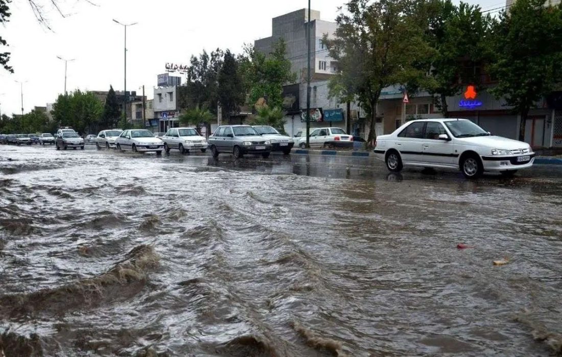 هشدار نارنجی سیل و طوفان در گیلان و آماده‌باش کامل ۶ استان دیگر