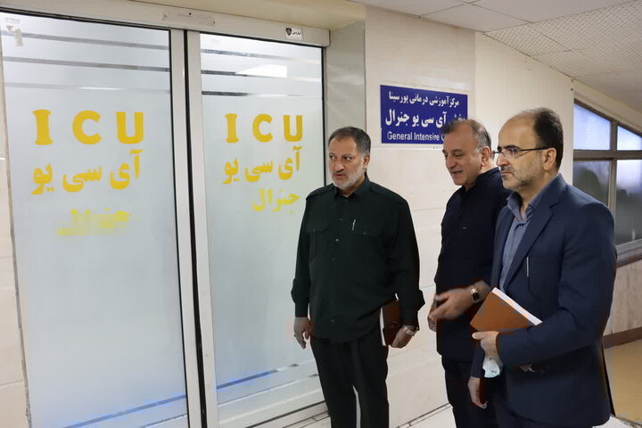 بازدید سرزده بازرس کل گیلان از بیمارستان‌های پورسینا و ولایت رشت