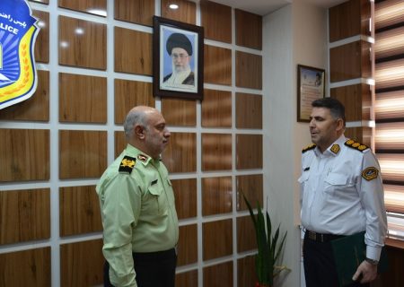 انتصاب سرهنگ کورش کریمی به عنوان سرپرست پلیس راهور استان فارس