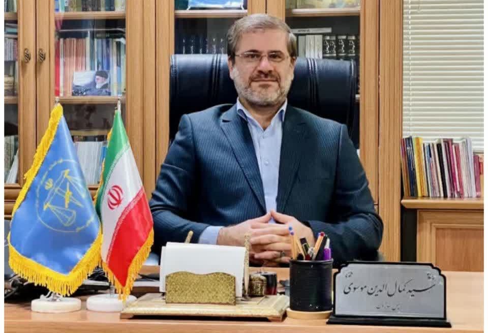 سید کمال الدین موسوی رئیس سازمان قضایی نیروهای مسلح استان گیلان، مدیر برتر ملی شناخته شد