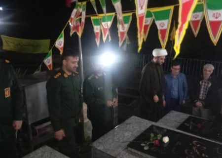 برگزاری یادواره شهدای جمشیدآباد رودبار در هفته دفاع مقدس + فیلم