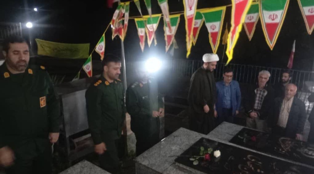 برگزاری یادواره شهدای جمشیدآباد رودبار در هفته دفاع مقدس + فیلم