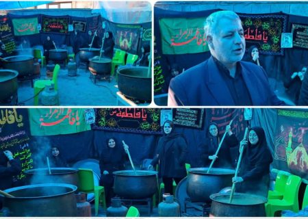 قدردانی سید تقی موسویان از مشارکت بانوان فاطمی شفت در پخت ۳۷۰ دیگ آش نذری