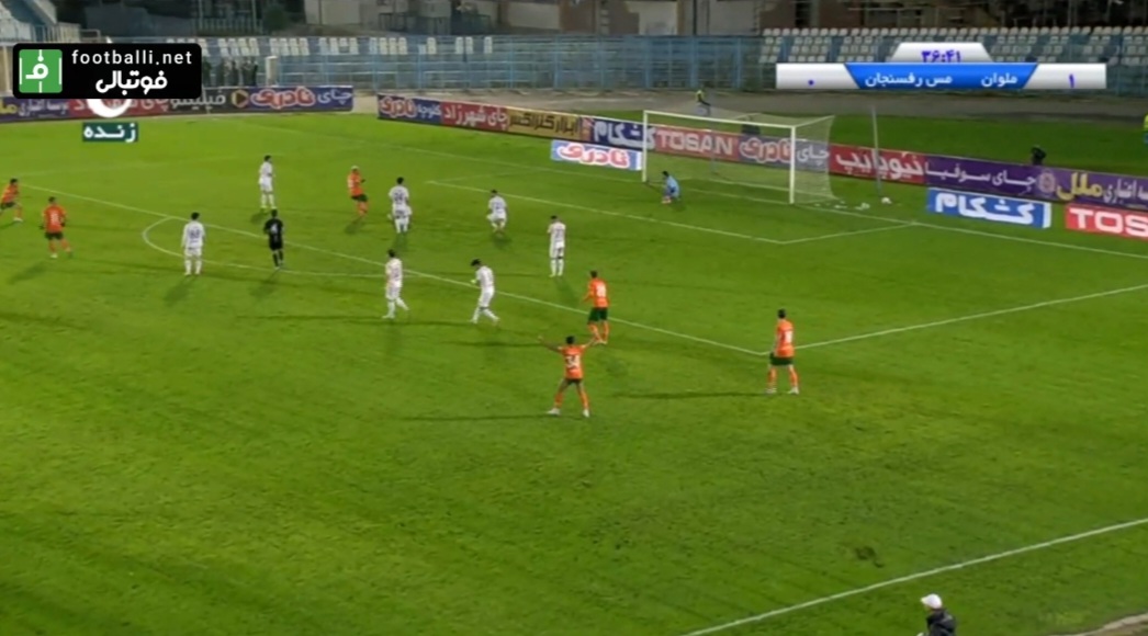 قلب “سیروس قایقران” با پیروزی ۲ بر ۱ بهرغم اشتباه دروازهبان دوباره تپید