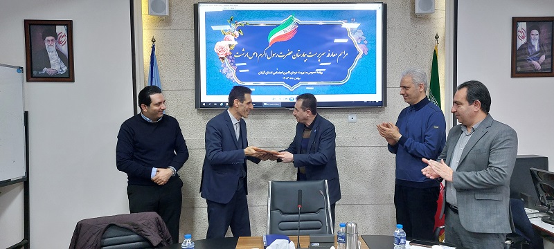 با حکم دکتر حبیبی ،دکتر گلچین  سرپرست بیمارستان حضرت رسول اکرم (ص) رشت شد