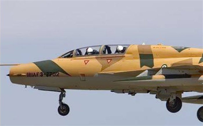 سقوط یک فروند جنگنده در اصفهان