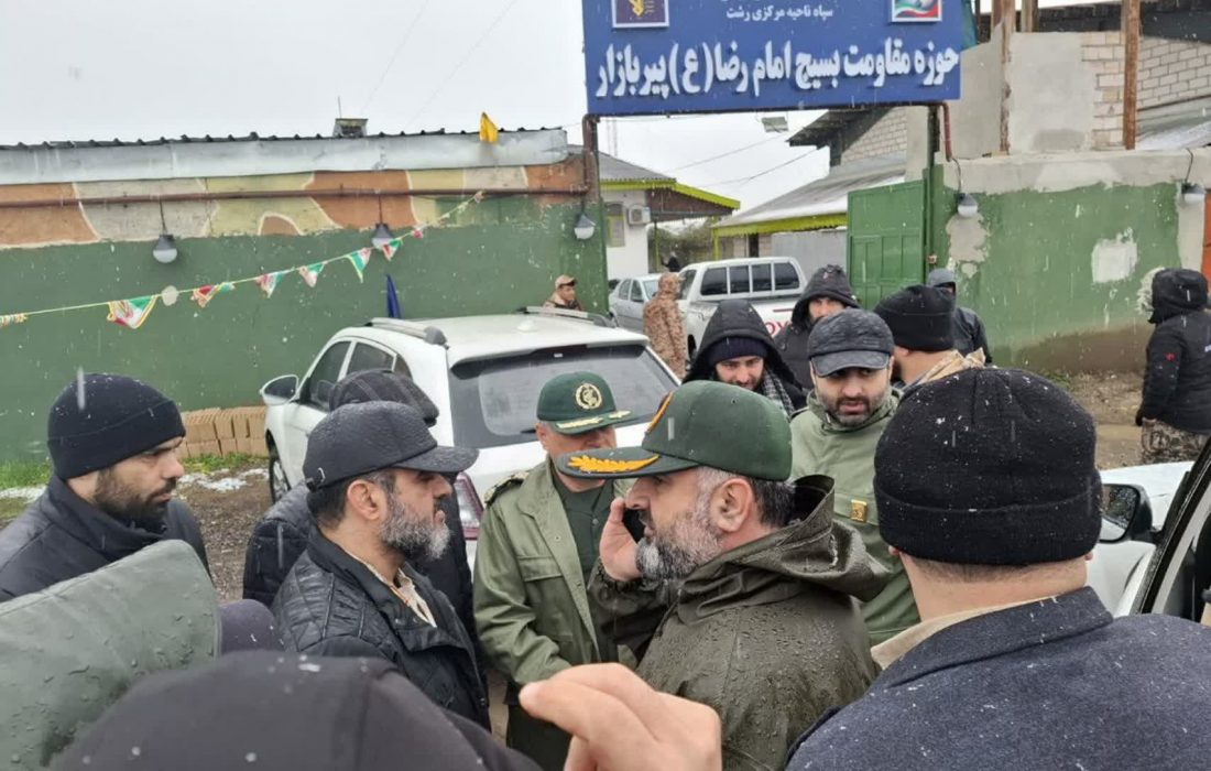 امینی فرمانده سپاه ناحیه مرکزی  رشت :خدمات بسیج به مردم سیل زده تا تحقق کامل مطالبات آنان در راستای تحقق اهداف والای انقلاب اسلامی استمرار دارد