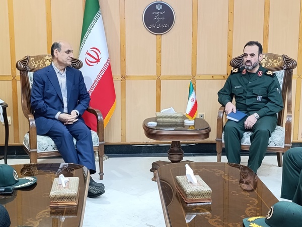 فرمانده سپاه قدس در دیدار با استاندار گیلان: استفاده از ظرفیت‌های بسیج برای توسعه متوازن