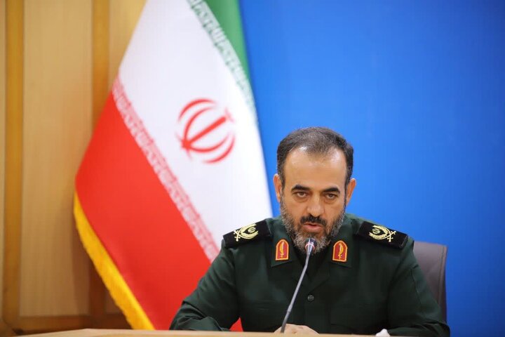 سردار حمید دامغانی فرمانده سپاه قدس گیلان: هنر اثرگذارترین ابزار در جنگ نرم و شناختی است