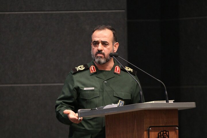 سردار دامغانی فرمانده سپاه قدس گیلان: حکومت توحیدی ولایت فقیه مولفه بی نظیر قدرت ایران اسلامی است