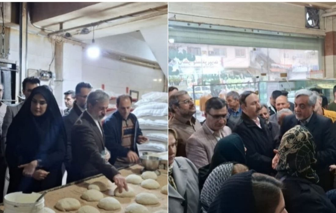 بازدید سرزده فرماندار رشت از نانوایی‌ها؛ از تذکر برای کم‌فروشی تا تأکید بر پخت زودتر