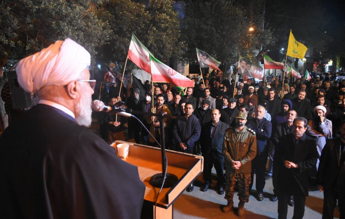 آیت‌الله رمضانی در اجتماع شبانه مردم رودبار: تأثیرگذاری ایران در جهان کاملاً مشهود است