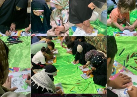 کودکان لوشان با حماسه عاشورا رنگ می‌گیرند / مسئولان غرفه کودک مقر فرهنگی بعثت لوشان: هدف، ایجاد پیوندی عمیق میان دنیای کودکانه و معارف عاشورایی برای رشد فکری و اعتقادی نسل آینده است+تصاویر